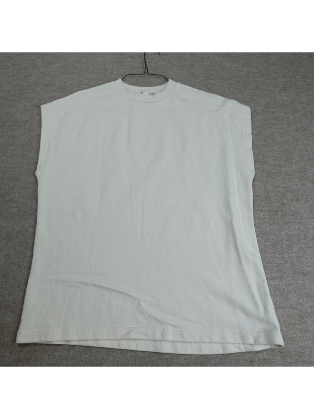 COS Womens Sweatshirt Small Ivory Relaxed Made in Portugal